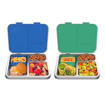 bentgo stainless steel lunch box costco|microwavable stainless steel lunch box.